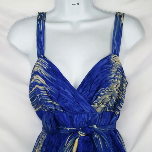 Anthropologie Caballo Falls Silk Dress by Lil - Picture 7 of 12